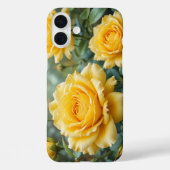 Elegante gele rozen met regendruppels bloementuin Case-Mate iPhone case (Achterkant)