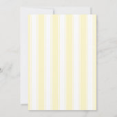 Elegante Gele Strepen Kaart (Achterkant)