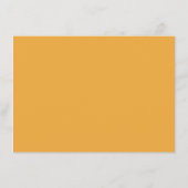 Elegante Gele Tarwehalmen Informatiekaartje (Achterkant)