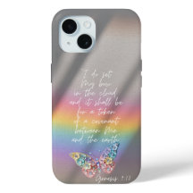 Elegante geloof regenboog foto bloem vlinder