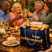 Elegante “Gelukkig Pensioen” Cadeautas
