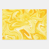 Elegante gemarbeliseerde schilderkunst vakantie Ch Inpakpapier Vel (Voorkant 2)