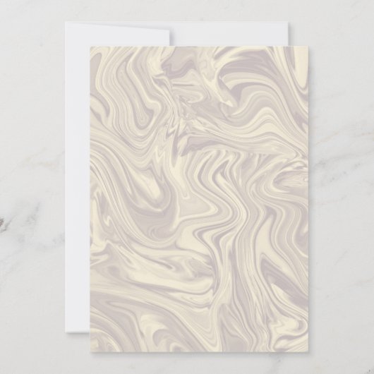 Elegante gemarmerde roze moderne bruiloft uitnodig kaart (Achterkant)