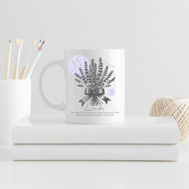 Elegante Gemini-mok Zodiac-koffiemok Bloemendesign Koffiemok