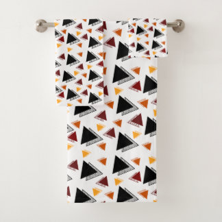 Elegante Geometrisch Bad Handdoek