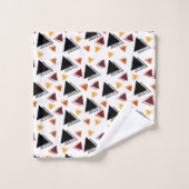 Elegante Geometrisch Bad Handdoek (Wasdoekje)