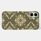 Elegante geometrische iPhone16 Hoesje - Symmetrisc (Achterkant (horizontaal))