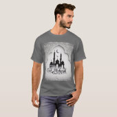 Elegante geometrische islamitische architectuur Ei T-shirt (Voorkant volledig)