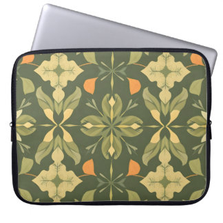 Elegante geometrische neopreen laptophoes 15" laptop sleeve