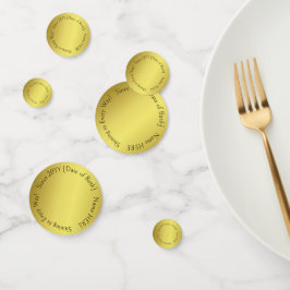 Elegante Gepersonaliseerd foto All-Occasion Shinin Confetti