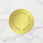 Elegante Gepersonaliseerd foto All-Occasion Shinin Confetti (Kleine voorkant)