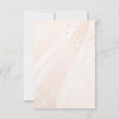 Elegante Gepersonaliseerd trouwfoto Bedankkaart (Achterkant)