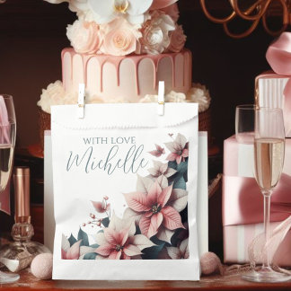 Elegante Gepersonaliseerde Bloemenstukken Bedankzakje