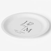 Elegante gepersonaliseerde borden | Aangepaste fee Papieren Bordje (Gekanteld)