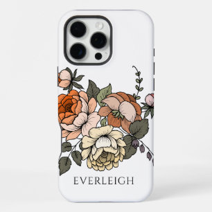 Elegante Gepersonaliseerde Botanische Afbeeldingen iPhone 16 Pro Max Hoesje