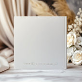 Elegante gepersonaliseerde foto bruiloft gastenboek