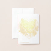 Elegante gepersonaliseerde foto bruiloft uitnodigi folie kaarten (Met envelop)