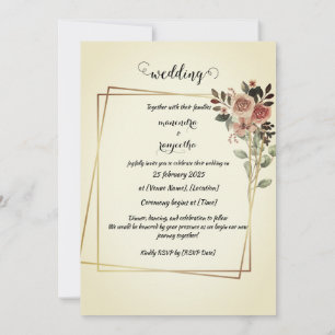 Elegante gepersonaliseerde foto bruiloft uitnodigi save the date