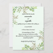 Elegante gepersonaliseerde foto bruiloft uitnodigi save the date (Voorkant)