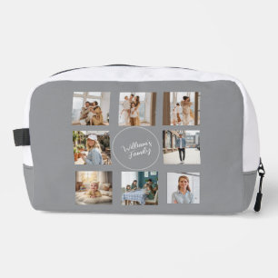 Elegante gepersonaliseerde foto naam cut & sew tas