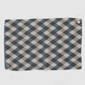 Elegante gepersonaliseerde golf golfhanddoek (Horizontaal)