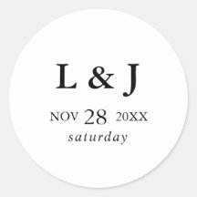 Elegante gepersonaliseerde moderne kalligrafie bru