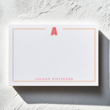 Elegante gepersonaliseerde monogram 3D letter A in