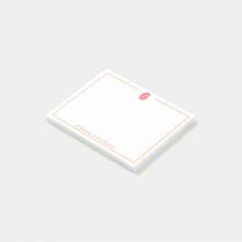 Elegante gepersonaliseerde monogram 3D letter G in Post-it® Notes