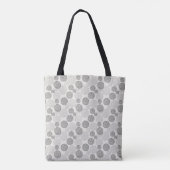Elegante gepersonaliseerde "Morgan" monochroom ges Tote Bag (Achterkant)