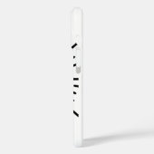 ELegante, gepersonaliseerde naam Nieuwste IPHONE-h Case-Mate iPhone Case (Achterkant / Links)