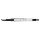 Elegante Gepersonaliseerde Naam Pen Minimalistisch (Voorkant)