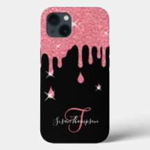 Elegante gepersonaliseerde roze sparkles