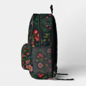 Elegante Gepersonaliseerde Vintage libel boho chic Bedrukte Rugzak (Rechts)