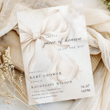 Elegante Geslachtsneutrale Babyborrel met een Wolk