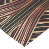 Elegante gestreepte tafelloper voor een bruiloft (Hoek)