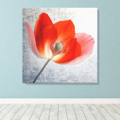 Elegante getextureerde bloemenkunst canvas afdruk (Insitu (Houten vloer))