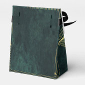 Elegante Gezamenlijke Dubbele Verjaardag Tweeling Bedankdoosjes (Achterkant)