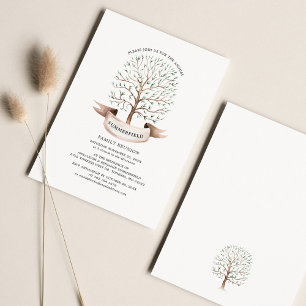 Elegante gezamenlijke familiebijeenkomst watercolo