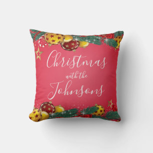 Elegante gezamenlijke Kerstmis Kussen