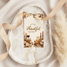 Elegante gezellige kaarslicht Friendsgiving