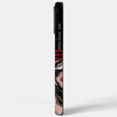 Elegante gezichten in het abstract Case-Mate iPhone case (Achterkant / Links)