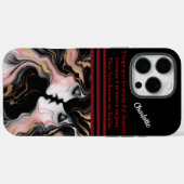 Elegante gezichten in het abstract Case-Mate iPhone case (Achterkant (horizontaal))