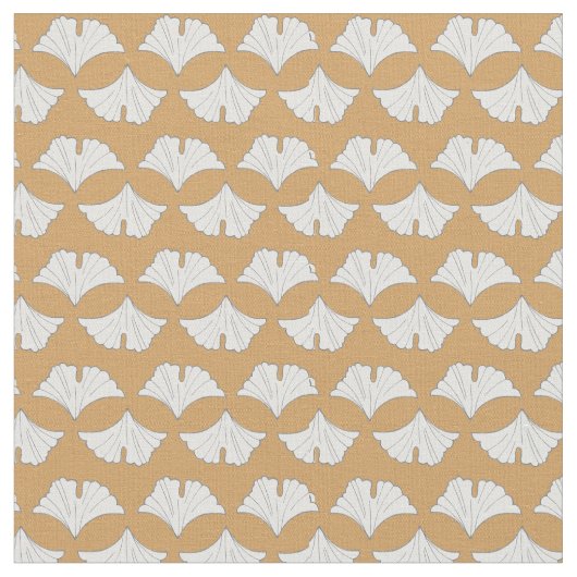 Elegante gingko bladrijen w / aangepaste achtergro stof (Close Up)