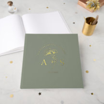 Elegante Ginkgo Bladeren Salie Groene Trouwfolie