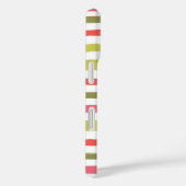 Elegante Girly moderne kleurrijke gestreepte Case-Mate iPhone Case (Achterkant / Rechts)