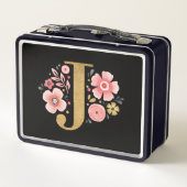 Elegante Girly Roze Bloemen (Achterkant)