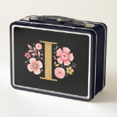 Elegante Girly Roze Bloemen (Achterkant)