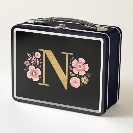 Elegante Girly Roze Bloemen (Voorkant)