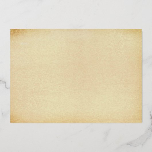 Elegante Glam Confetti bruiloft Save The Date Real Folie Uitnodiging (Achterkant)