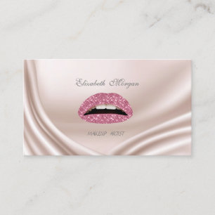 Elegante Glamoureuze Moderne Glitterende Lippen Visitekaartje